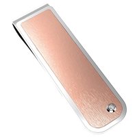 Fermasoldi Zancan Uomo Hi Teck in Acciaio placcato oro rosa EHF011 - EHF011